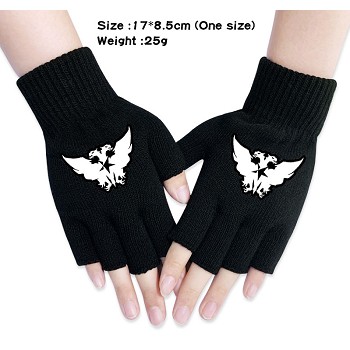 Arknights anime cotton gloves a pair