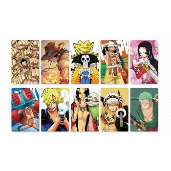 One Piece anime stickers set(5set)