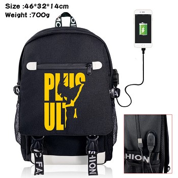  My Hero Academia anime USB charging laptop backpack school bag 