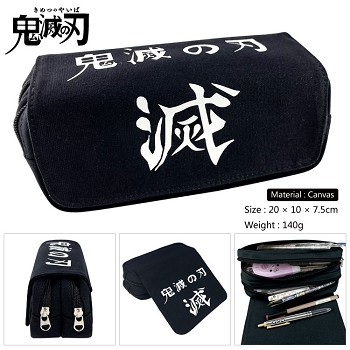 Demon Slayer anime canvas pen bag pencil bag