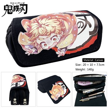 Demon Slayer anime canvas pen bag pencil bag