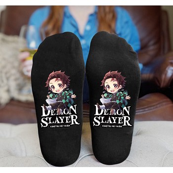 Demon Slayer anime cotton socks a pair