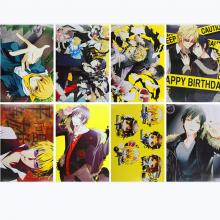 Durarara anime posters set(8pcs a set)