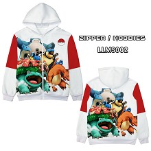 Pokemon anime long sleeve hoodie sweater cloth