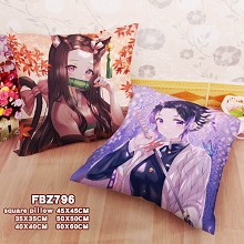 Demon Slayer anime two-sided pillow