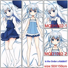  Is the Order a Rabbit anime two-sided long pillow 