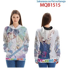 The Pet Girl of Sakurasou anime long sleeve hoodie...
