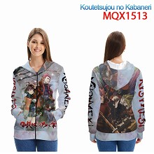 Kotetsujou no Kabaneri anime long sleeve hoodie cl...