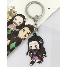 Demon Slayer Kamado Nezuko anime key chain