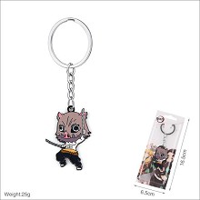 Demon Slayer Hashibira Inosuke anime key chain