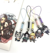 Demon Slayer anime phone straps a set