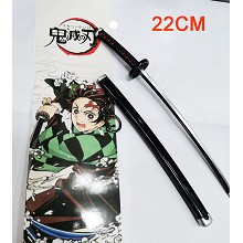 Demon Slayer anime knife key chain 220MM