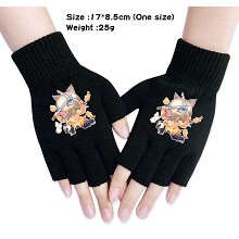  Demon Slayer anime cotton gloves a pair 