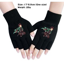  Demon Slayer anime cotton gloves a pair 