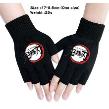  Demon Slayer anime cotton gloves a pair 