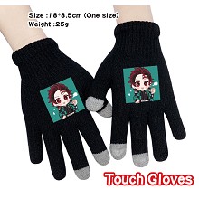 Demon Slayer anime cotton touch gloves a pair