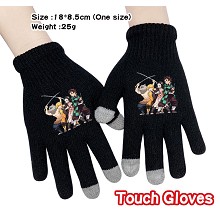 Demon Slayer anime cotton touch gloves a pair