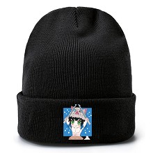  Demon Slayer anime kniting hat 