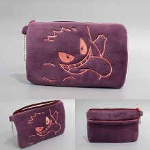 Pokemon Gengar anime plush wallet 200*120MM