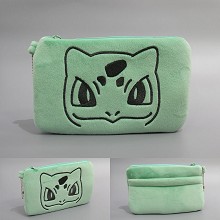 Pokemon Bulbasaur anime plush wallet 200*120MM