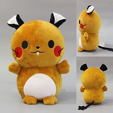 8inches Pokemon Monpoke Raichu anime plush dolls set(5pcs a set)