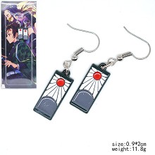 Demon Slayer anime earrings a pair
