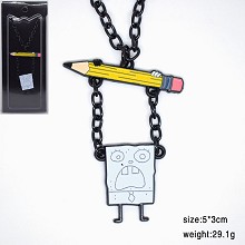 Spongebob anime necklace