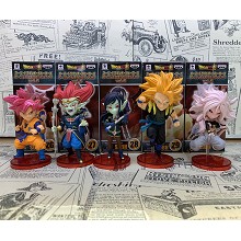 Super Dragon Ball Heroes figures set(5pcs a set)