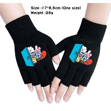 BTS star cotton gloves a pair