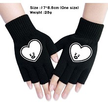 BTS star cotton gloves a pair