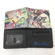 Rick and Morty anime wallet