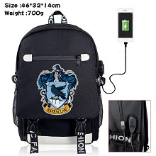 Harry Potter USB charging laptop backpack school b...