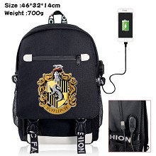 Harry Potter USB charging laptop backpack school bag