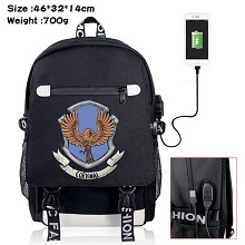 Harry Potter USB charging laptop backpack school bag