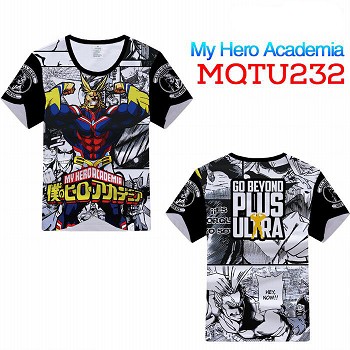 My Hero Academia anime modal t-shirt