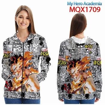 My Hero Academia anime long sleeve hoodie cloth