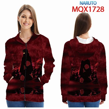 Naruto anime long sleeve hoodie cloth