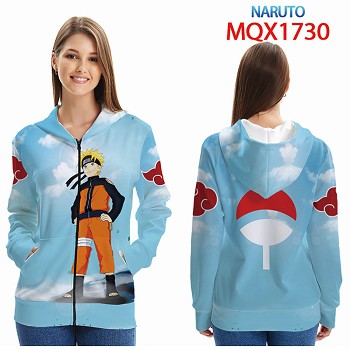 Naruto anime long sleeve hoodie cloth