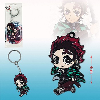 Demon Slayer Kamado Tanjirou anime key chain