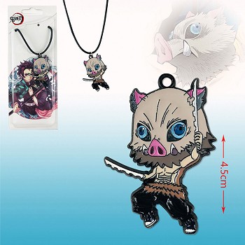 Demon Slayer Hashibira Inosuke anime necklace