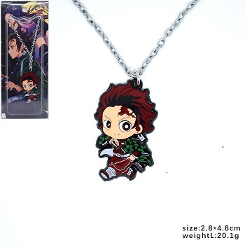  Demon Slayer Kamado Tanjirou anime necklace 