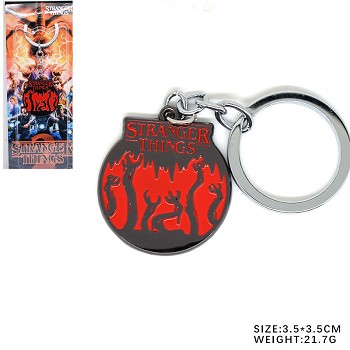 Stranger Things anime key chain