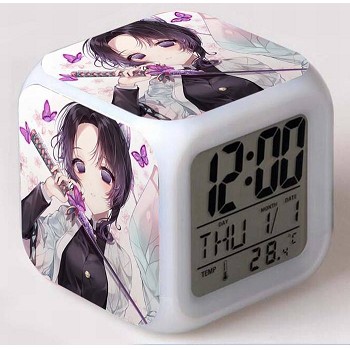 Demon Slayer anime discolor clock（no battery）