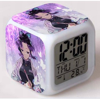 Demon Slayer anime discolor clock（no battery）