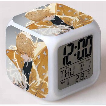 Demon Slayer anime discolor clock（no battery）