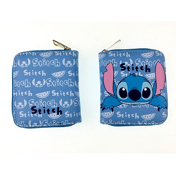 Stitch anime short wallet