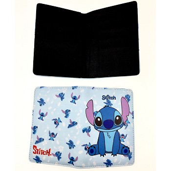 Stitch anime Passport Cover Card Case Credit Card Holder Wallet