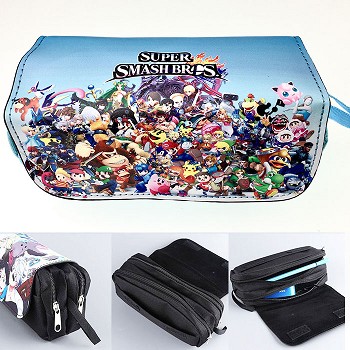 Nintendo Super Smash Bros anime pen bag pencil bag