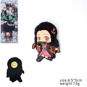 Demon Slayer Kamado Nezuko anime brooch pin