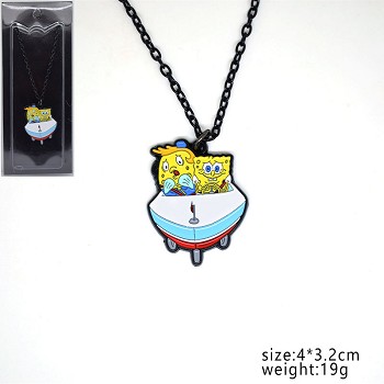 Spongebob anime necklace